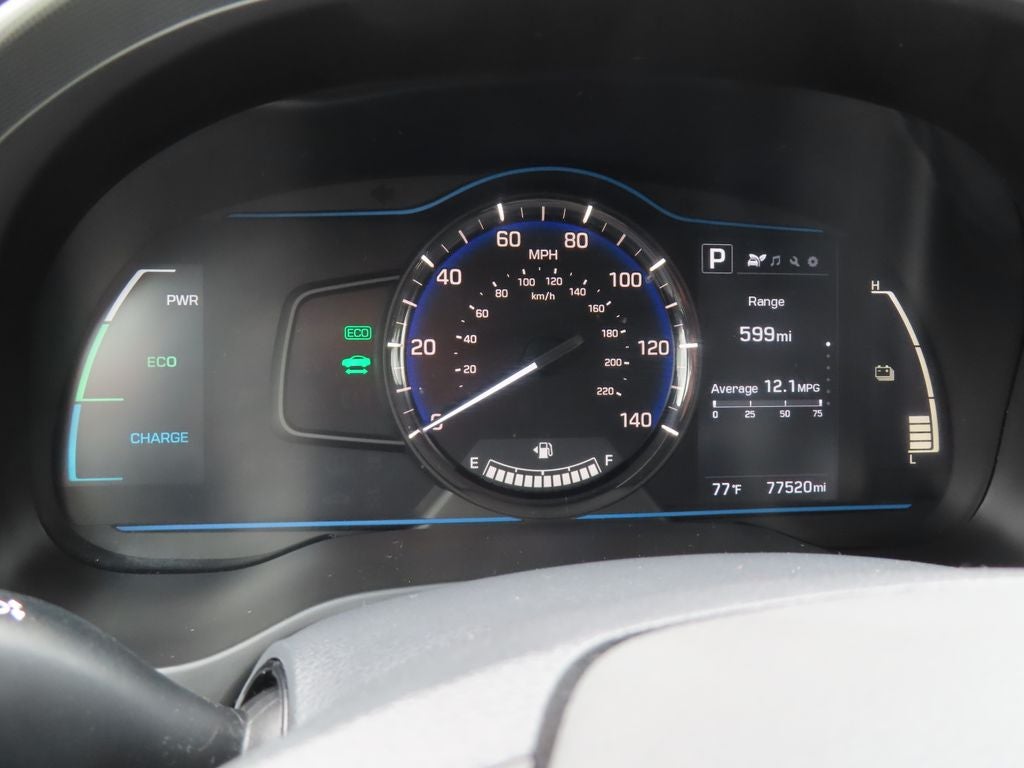 2017 Hyundai Ioniq Hybrid Blue
