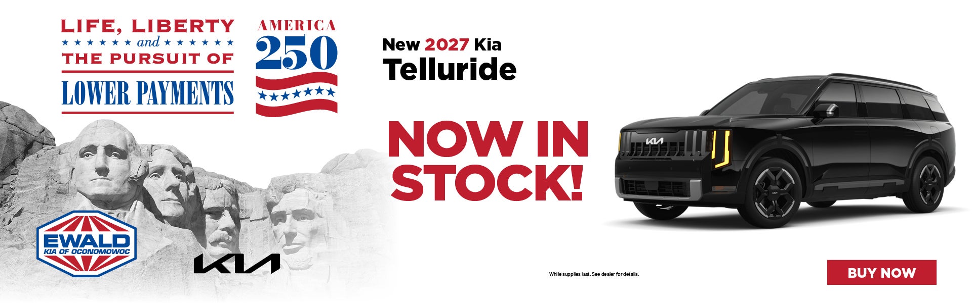 NEW 2027 Kia Telluride Now In Stock 